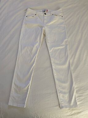 Cabi White Size 10 Skinny Jeans
